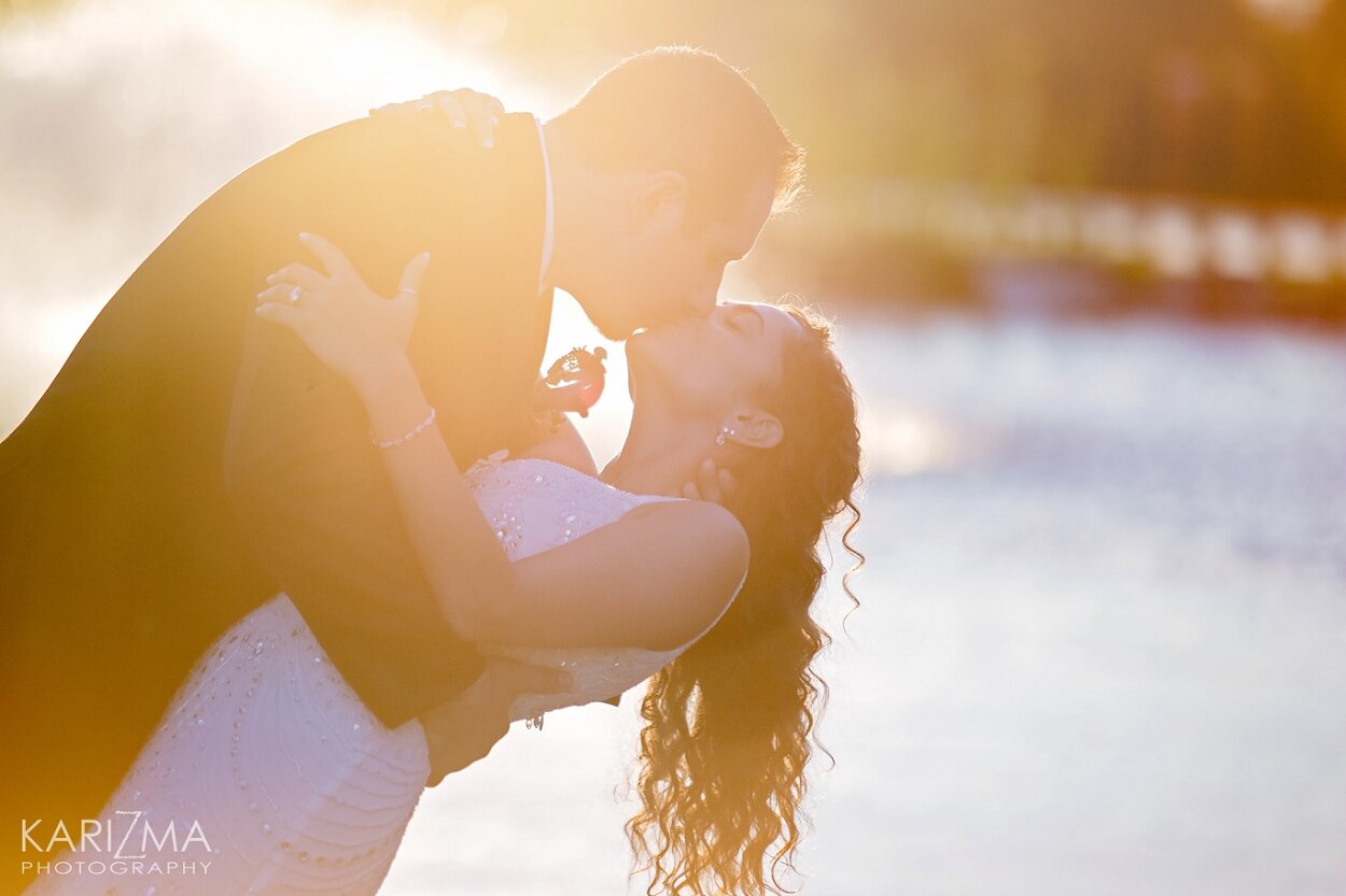 Villa di Fonti wedding Surrey bride and groom