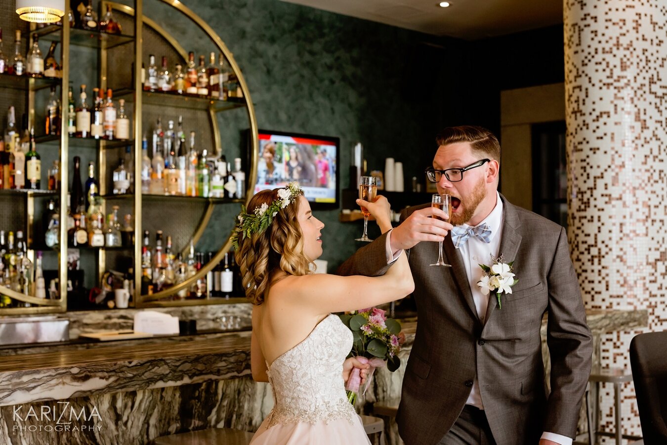 Diamond Ballroom Wedding Vancouver Opus hotel