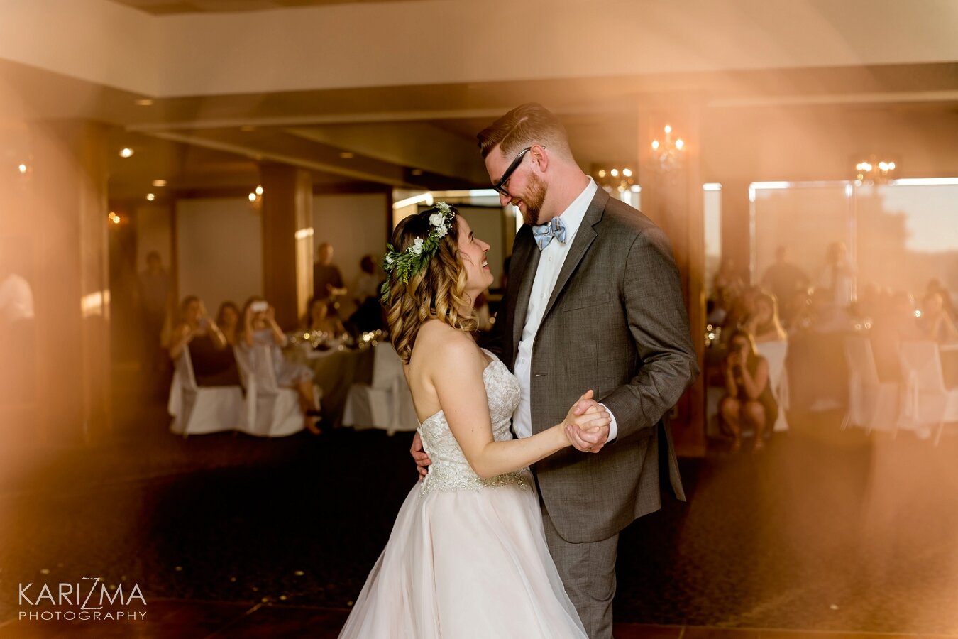 Diamond Ballroom Wedding Vancouver first dance